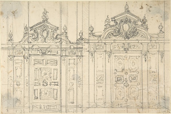Design for a decoration of Walldoors.