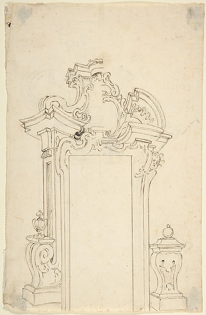 Two Alternate  Designs for a Door Frame