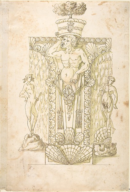 Design for a Wall Fountain
