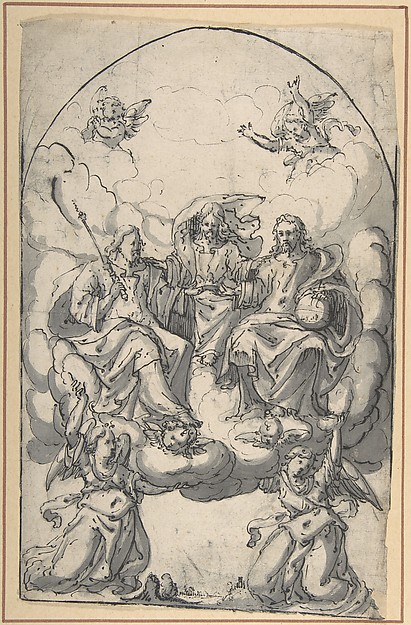 The Holy Trinity by Anonymous, German, 16th century
