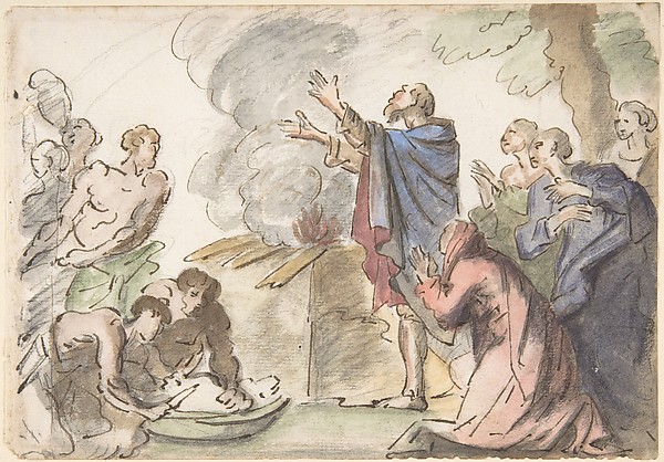 Sacrifice of Noah (?)