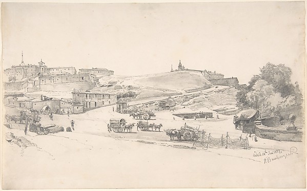 View of the Outskirts of Madrid