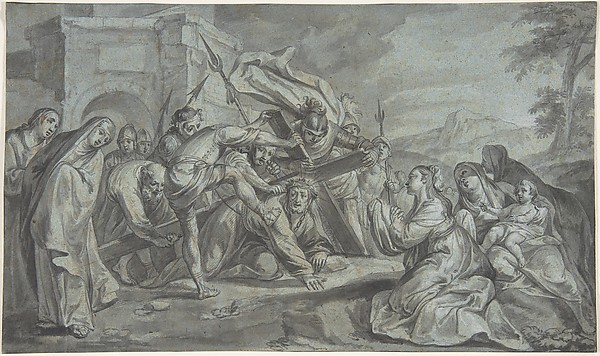 Christ Carrying the Cross by Johann Wolfgang Baumgartner
