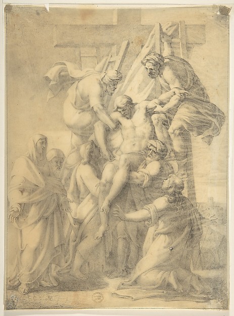 Descent From the Cross by Anonymous, Italian, 16th century