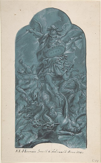 Franz Ludwig Hermann, The Archangel Michael Banishing Vice