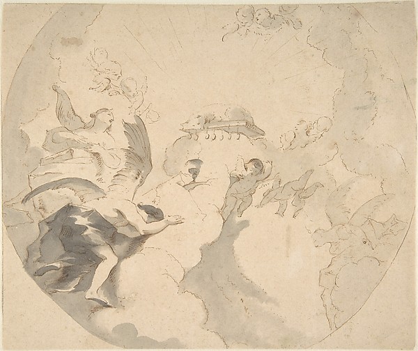 The Adoration of the Holy Lamb by Franz Anton Maulbertsch