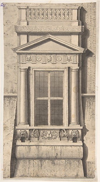 Window of Pope Julius III (del Monte), Palazzo Comunale, Bologna