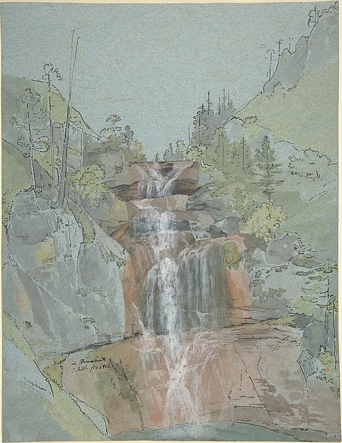 Landscape with a Waterfall