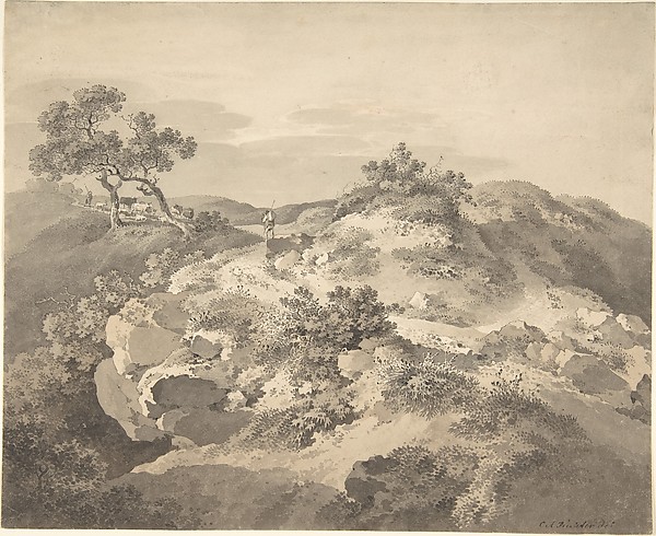Landscape in Saxony
