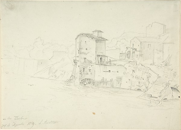 Landscape with Mill and Buildings