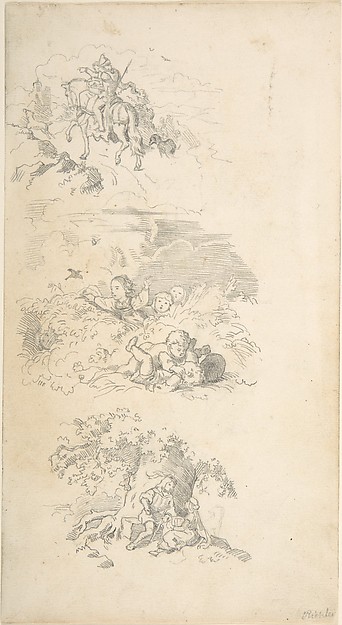 Three Designs for Book Illustrations