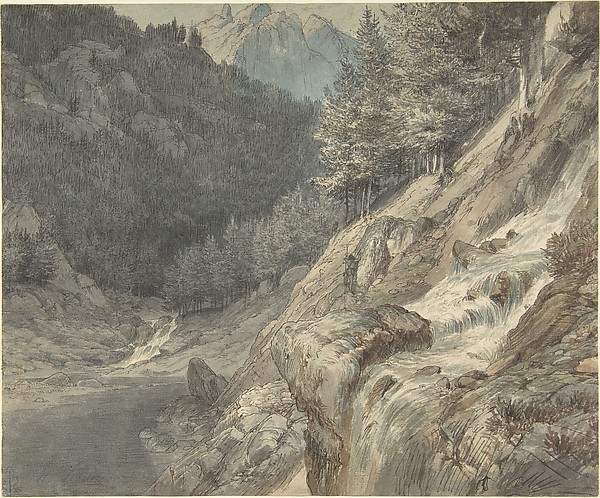 Mountainous Landscape with a River