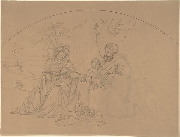 Rest During the Flight into Egypt by Philipp Veit