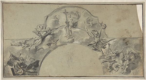 Christ as Judge by Gottfried Bernhard Goetz