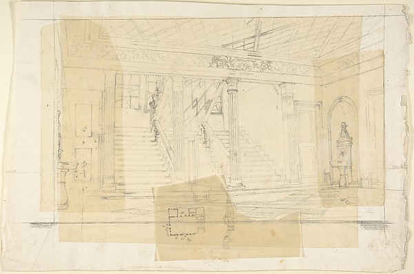 Interior of the Alhambra(?)