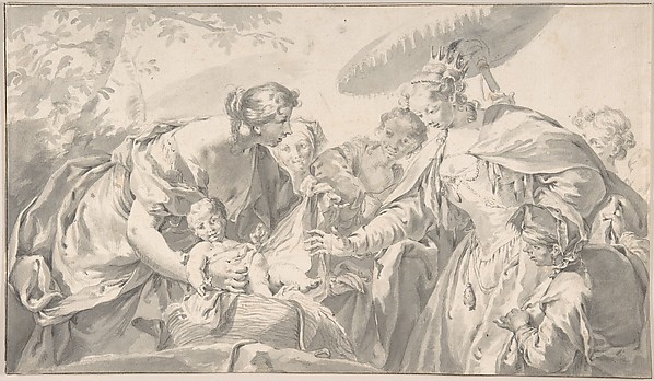 The Finding of Moses by Anton Kern