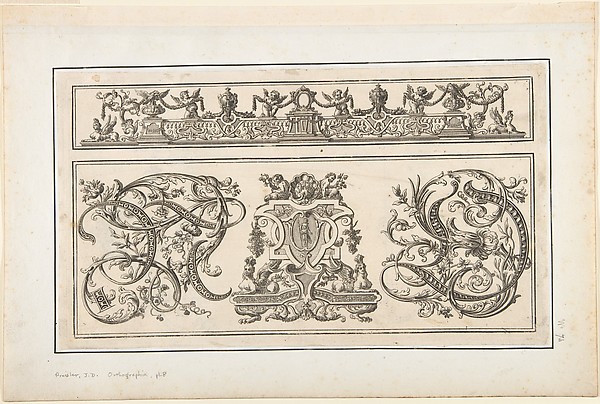 Plate 8, from "Orthographia"