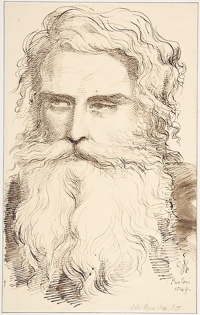Head of a Bearded Old Man