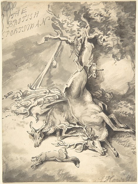 Design for the Frontispiece of The British Sportsman