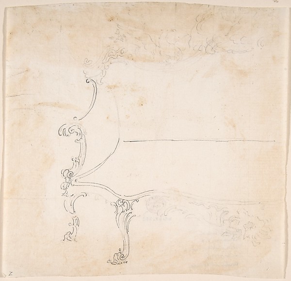 Design for Settee