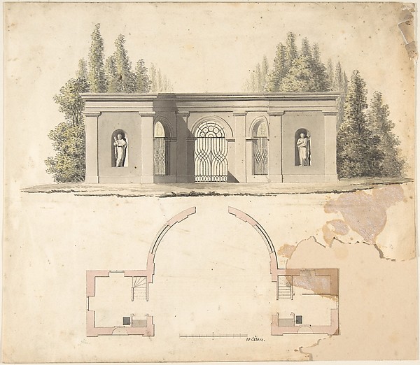 Elevation Design for Pavillion