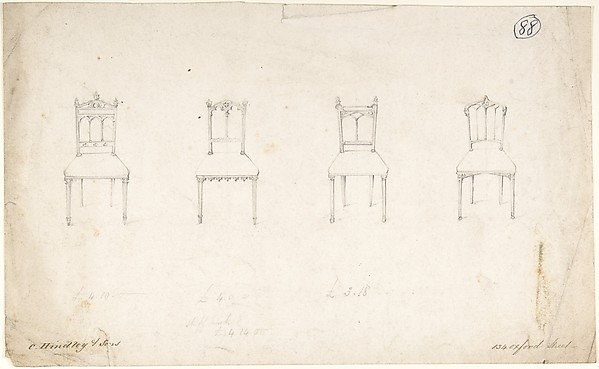 Designs for Four Chairs