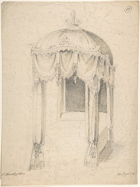 Design for a Bed with Canopy