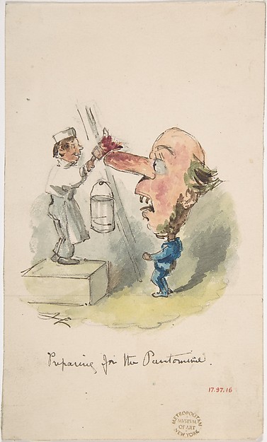 "Preparing for the Pantomime"