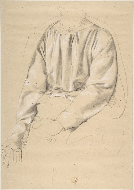 Study of a Draped Torso