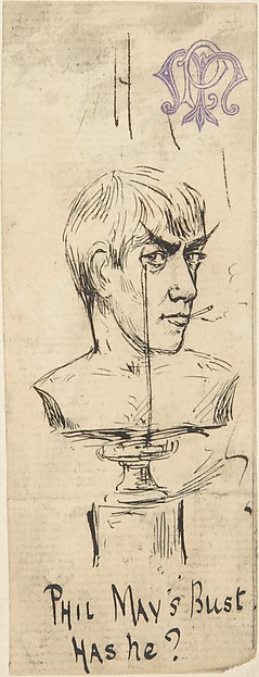 "Phil May's Bust. Has he?"