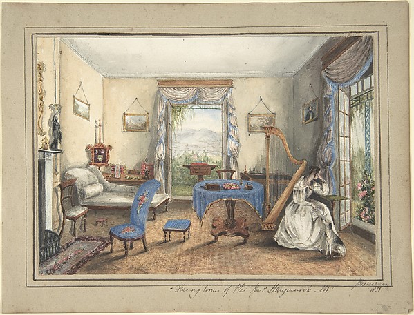 "Drawing Room of the Plas. Spa"
