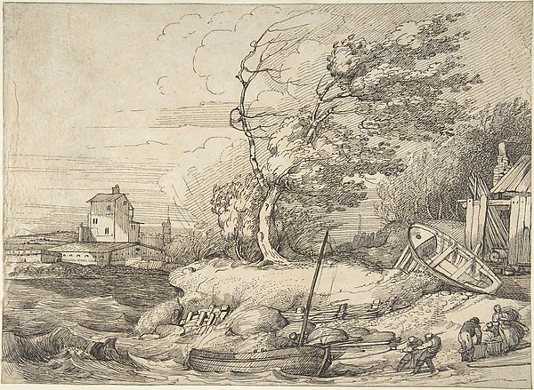 Beaching a Fishing Boat in a Gale
