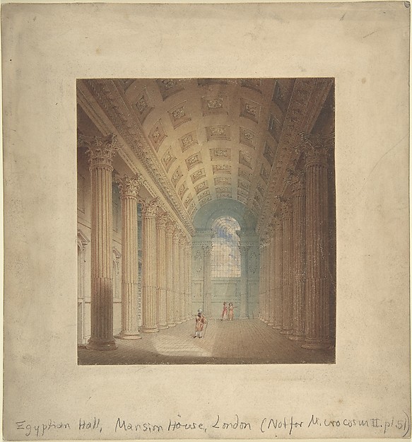 Egyptian Hall, Mansion House, London