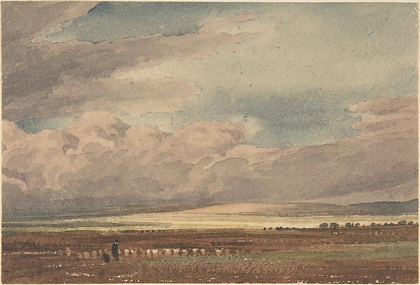Salisbury Plain with Old Sarum in the Distance, Wiltshire