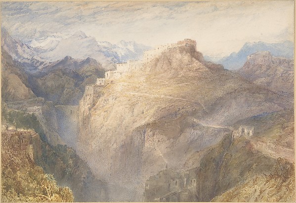 The Fort of L'Esseillon, Val de la Maurienne, France