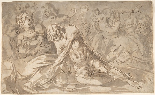 The Raising of Lazarus by Jacques Bellange
