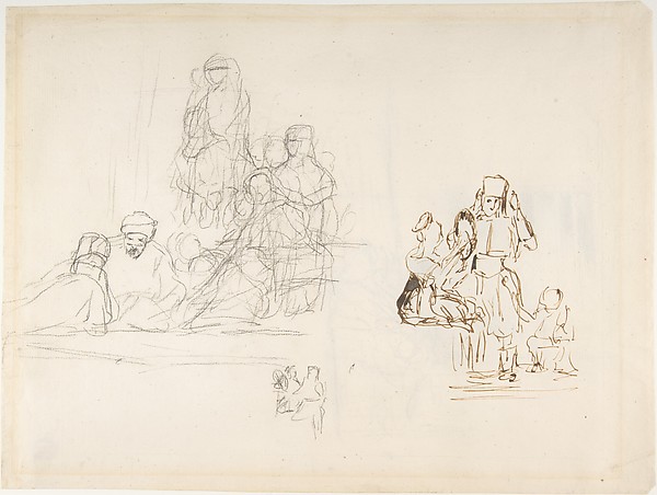 Studies of two groups of Turkish figures