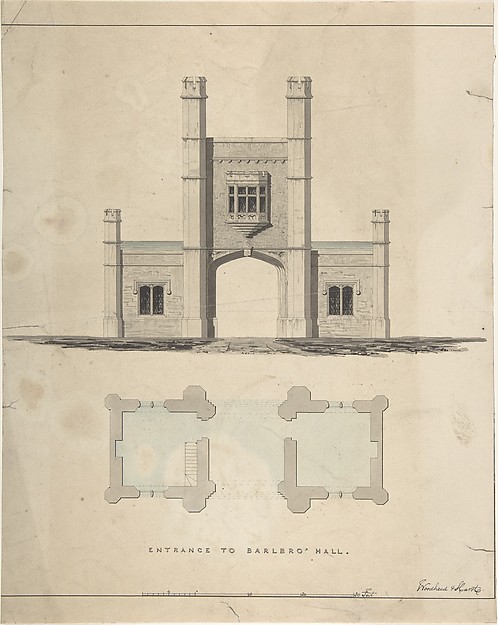 Entrance to Barlboro' Hall