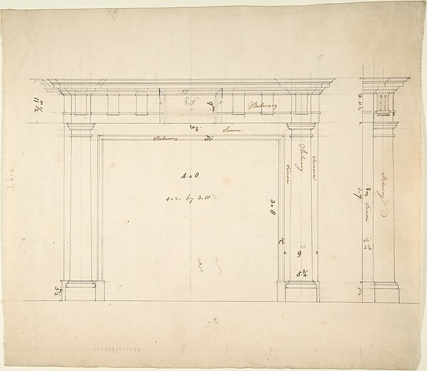 Design for a Chimneypiece