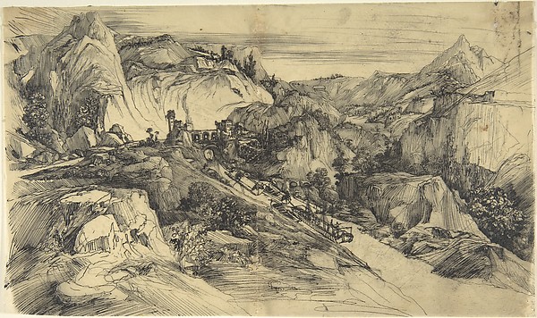 Mountainous Scene