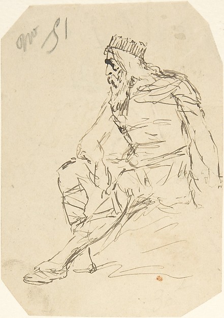 Study of a King