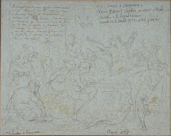 Scene in a Tavern at Civita Vecchia