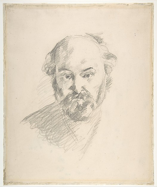 Portrait of the Artist (recto); Fragment of a Landscape Study (verso)