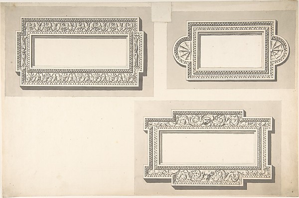 Design for Three Stucco Frames