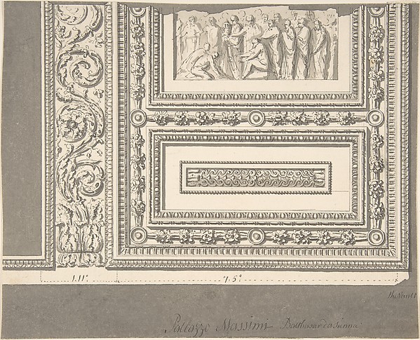 Detail of Ceiling, Palazzo Massimi