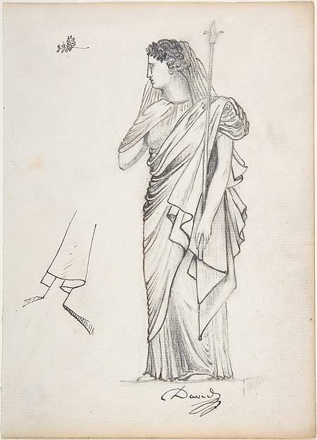 The Allegorical Figure of France for the Tomb of General Bonchamp