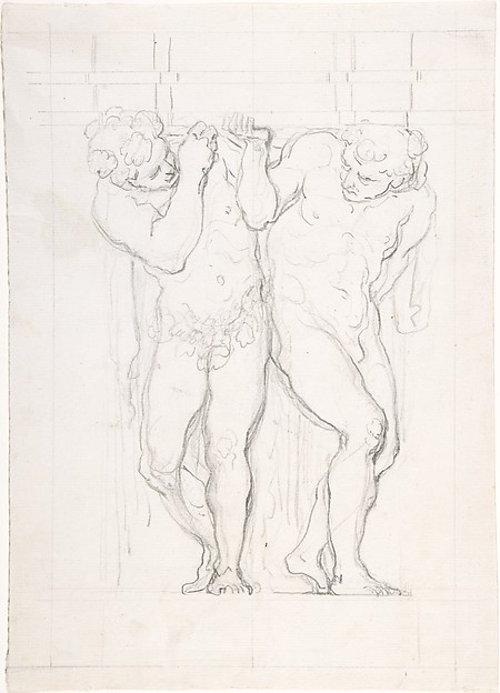 Two Atlantes in Conversation