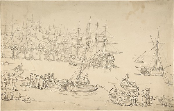 Harbor scene