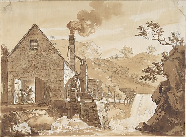The Iron Forge between Dolgelli and Barmouth, Merioneth Shire