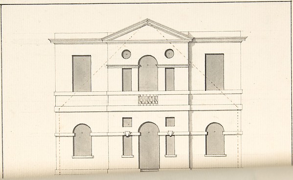 Elevation of "An Eye-trap"